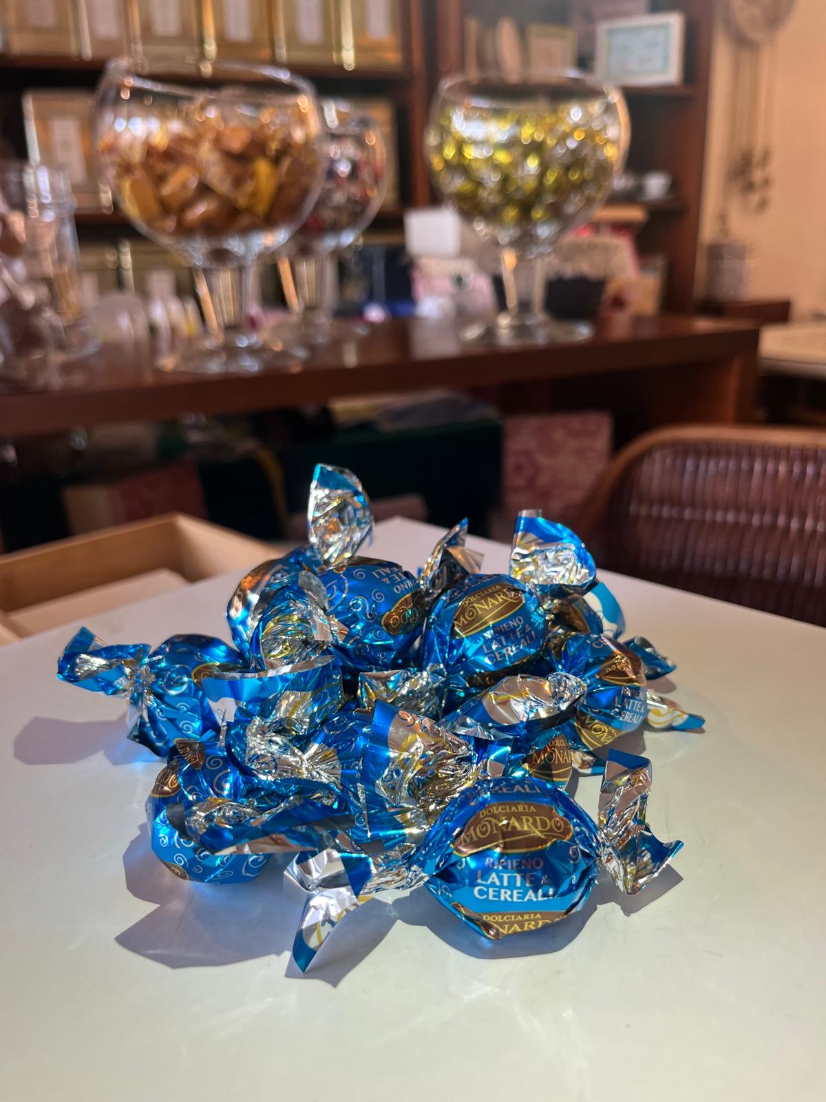 Bombons de Leite e Cereais - Chocolate Italiano
