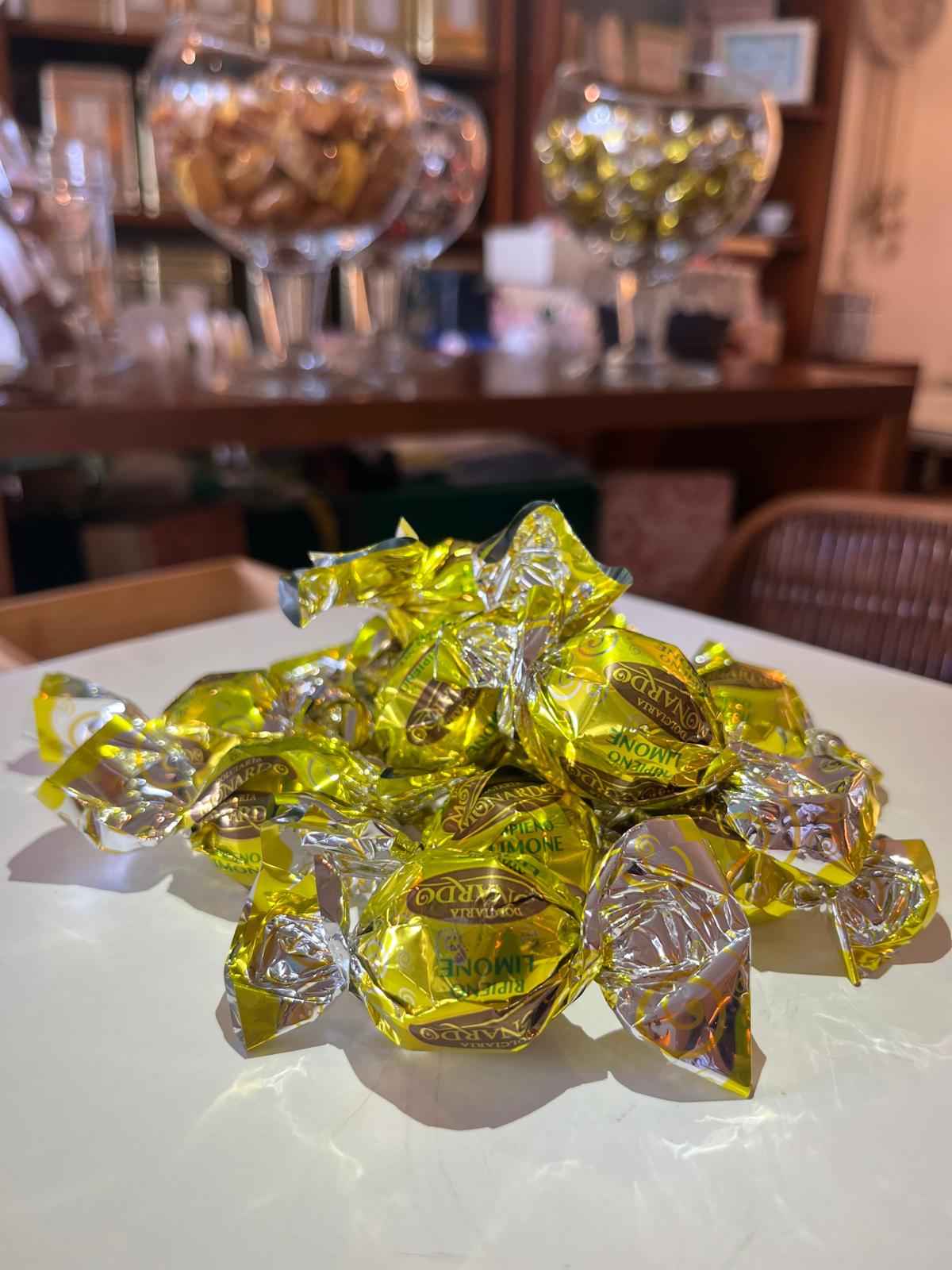 Bombons de Chocolate com Limão - Chocolate Italiano