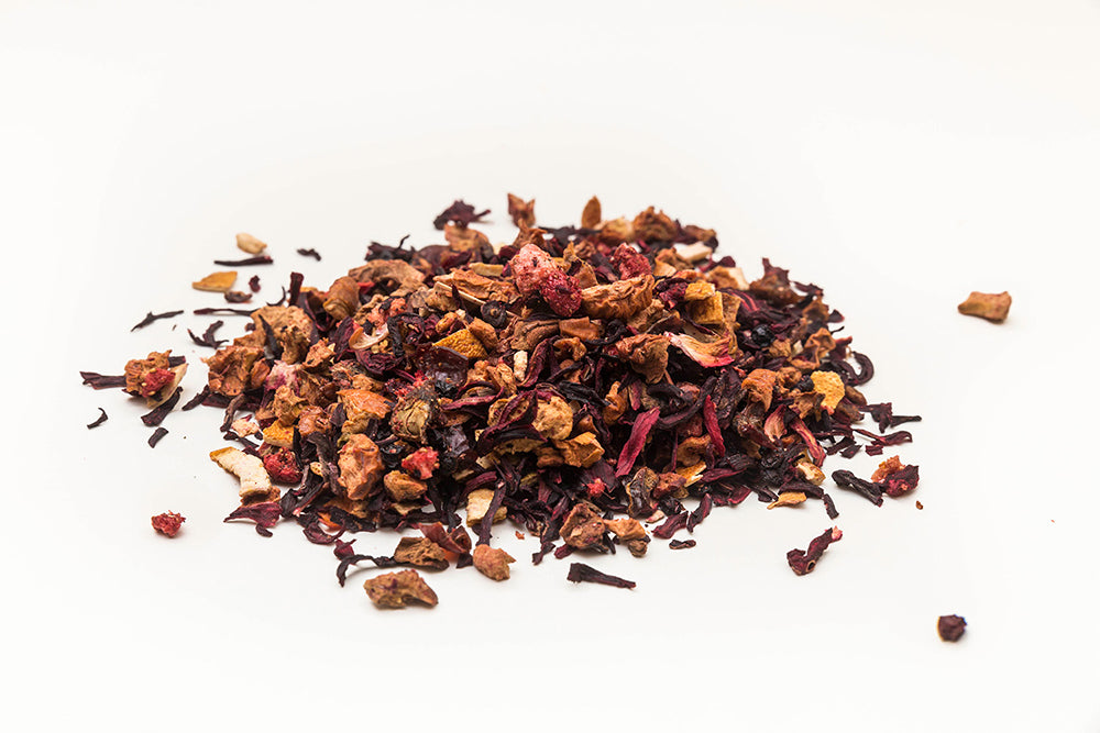 Chá Gelado Infusão de Frutas Sorvete de Morango - Edição de Verão