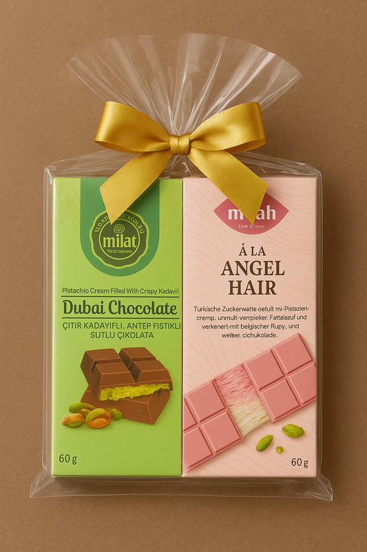 Pacote de presente Dubai e cabelo de anjo