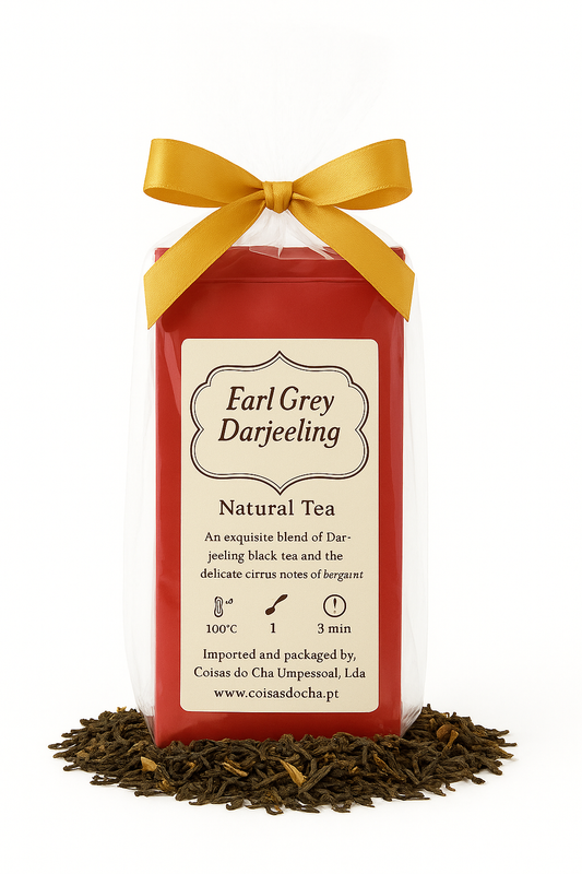Chá Natural Earl Grey Darjeeling